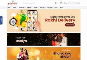 Send Online Rakhi to India - Indiagift offere variosus types of rakhi on this raksha bandhan in India . Order online rakhi delivery in India with same day and express delivery at the best price. Buy Online Rakhi Gifts in India Now.