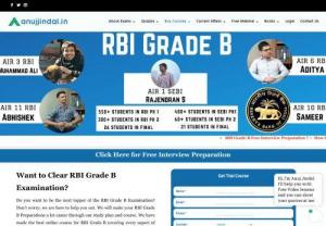 Rbi grade b coaching - RBI Grade B Officer post in Reserve Bank of India is a very prestigious job of the Nation. It is led yearly by Reserve Bank of India and lakhs of people get engaged with this recruitment and selection process. RBI is the National Bank of the country and the various advantages offered by RBI Grade B post other than the rumored occupation makes it the most looked for after employment among students in a massive number.  RBI Grade B notification 2018 has been published for a Variety of posts includ