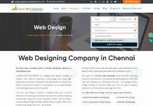 Web Design Company In Chennai - Professional Website Designers  - Jayam Web Solutions is top web design company in Chennai that offers mobile responsive and SEO friendly website designs in realistic price, We have 13 years of experience in this industry thus we can serve clients world-wide for all their website designing requirements