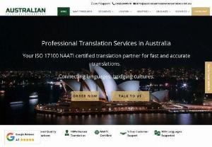 Translation Services Australia - Known as the leading language service provider,  Australian Translation Services is one of the leading translation service providers. Established just five years ago,  the service provider has developed a household name for itself.
