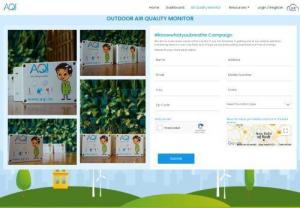 AQI India Outdoor Air Quality Monitor: Measuring Real-Time Air Pollution - Get installed outdoor air quality monitor of AQI India and check real-time Air Quality Index (AQI), PM2.5, PM10, temperature, humidity & noise data of your location.