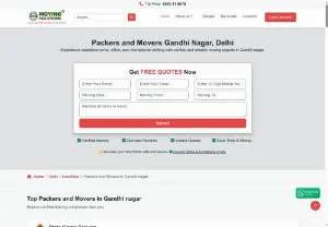 Screenshot of Packers and Movers in Gandhi Nagar Delhi