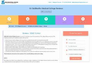 Siddhartha Medical College Reviews | SSMC Reviews - Siddhartha Medical College Reviews are excellent. SSMC Reviews & Ratings are very high for their faculty and Facilities. Get updated SSMC Ratings at- 9743277777