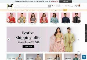 G3+ Fashion - G3+ Fashion is one of the best Indian ethnic wear website of Gujarat State of India which is the official web store.