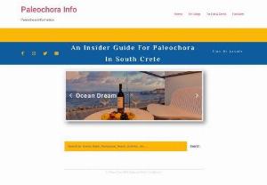 Paleochora Info - An Insider Guide 
To The Village Of Paleochora