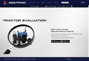 Second Hand Tractor - Digitrac's latest tractor is made to match the international standards with sophisticated and high end features best suited for Indian Farming. Visit digitrac website and get your hands on their power-packed tractors for your farm.