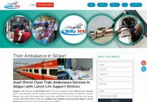 Get all Medical Facility by Hifly ICU Train Ambulance in Siliguri  - Hifly ICU provides an Emergency Train Ambulance in Siliguri with ICU facility which is help to the patient while we are transferring the patient. It also provides an expert medical staff, technician and nurses in an ambulance and our services are available in your budget. 