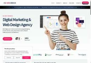 Screenshot of Web Bridge: Website & Mobile App Development