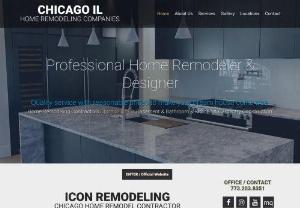Chicago Kitchen,  Bathroom and Basement Remodeling - View the quality work by Icon Remodeler Chicago,  your one-stop destination for Bathroom,  Kitchen and Basement Remodeling in the Greater Chicagoland area.