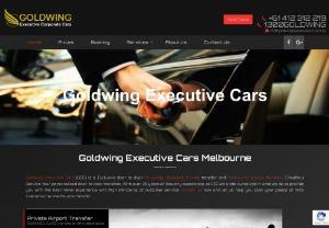 Goldwing Executive Cars - Best Corporate Chauffeur car hire in Melbourne. Goldwing Executive cars provide cheap car hire Melbourne airport. Get Online Booking.
