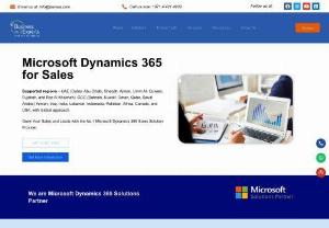 Microsoft Dynamics 365 for Sales - Explore Microsoft Dynamics 365 for Sales (pricing) capabilities to help you sell smoother, foster relationships, increase productivity, and accelerate performance. Contact our Abu Dhabi, Dubai, UAE based dynamics 365 consultants.