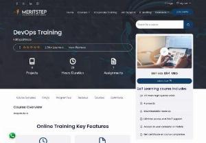 DevOps Online Training & Learning Platforms | DevOps Training Institute - Meritstep is the Top & Best Software and IT Training for DevOps Online Training & Learning Organizations India, USA, UK. We Provide SAP and DevOps Online Training Institutions in USA, UK.
