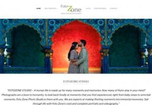 FotoZone Professional Wedding and Portrait Photographers - Hire Professional Wedding Photographer. Best Candid Wedding Photography & Videography, Portrait Photography, Kids Photography Studio in Chennai.