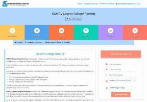 SSMRV Degree College Ranking | SSMRV College Ranking - SSMRV Degree College Ranking - SSMRV was Ranked As 8th Best College among top colleges in Bangalore By India Today(MDRA) Survey 2018. SSMRV Bangalore Admission Helpline 9743277777