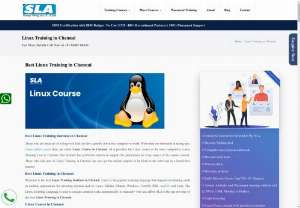 Linux training in Chennai - Those who are fresh out of college will look out for a specific job in this competitive world. When they are interested to take up linux related career they can select linux administration course in Chennai. SLA provides the Linux course at the most competitive price.