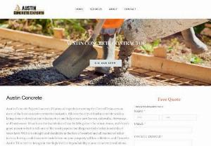 Concrete Contractor Austin TX - Austin Concrete Experts are a top Concrete Contractor. We provides all of your concrete needs,  specializing in new home or new business concrete foundations,  concrete additions,  driveways,  retaining walls,  drainage systems,  sidewalks,  pavers,  swimming pools,  concrete staining and stamping. We have been trusted in Austin for over 20 years,  Give us a call for a free quote.
