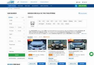 HONDA | Ultimate list of Latest Honda cars for sale - Philippines - Look for cheapest Honda new & used models near you including pickup trucks, vans, suvs, hatchbacks, sedans,... from reliable Honda dealers and private owners.