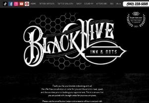 Black Hive Ink and Arts - Black Hive Ink and Arts is one of the leading tattoo shops in Fayetteville, NC offering different styles of tattoos such as black and grey, portrait, sleeve, traditional, realism, blackwork, and minimalistic tattoos.