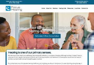 Focus Hearing - Focus Hearing provides personalized hearing loss and tinnitus services in Overland Park, Kansas. Hearing health services offered include hearing testing, real ear measurements, hearing aids, repairs, tinnitus management, and more.