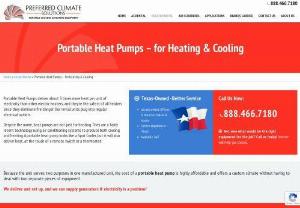 Get the Best Portable Heat Pumps on Rent in USA - Preferred Climate Solutions is the one who can solve your cooling problems. We're here to help you to provide the heat pumps for heating and cooling. You can use these portable heat pumps as a profitable substitute for the expensive heaters or coolers. 