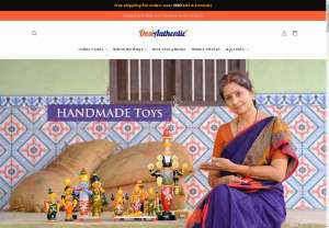 Authentic And Curated Indian Products Online - We bring you the best of Indian homemade and handcrafted authentic products like clothing, handicrafts, pooja Items, pickles and sweets to customers worldwide at reasonable rates. We are committed to promoting quality, authenticity, and creativity