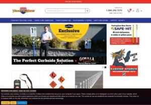 On-Street Traffic Control and Safety Products - TrafficZone - The most comprehensive on-line source of on-street traffic and safety products such as roll-up signs, barricades, delineators, crash barriers, safety equipment, speed reduction devices, and so much more!