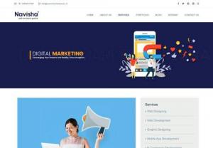 Professional Digital Marketing Company in Hyderabad | Professional Digital Marketing Companies in Hyderabad | Navisha Soft Solutions  - Navisha Soft Solutions is one of the professional web designing and development services company in hyderabad with creative and quality services like Software Development, Mobile app development, SEO/Digital Marketing services at affordable prices.