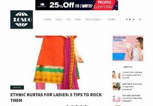 Ethnic Kurtas For Ladies: 5 Tips To Rock Them - Indian ethnic wear holds a supreme position in the clothing industry. Especially,  Indian ethnic kurtas for ladies are known for their charm and elegance from time immemorial. With a variety of innovative and trendy designs ruling the market every day,  the charm of Indian ethnic kurtas has sensationalized the occidental cultures too.