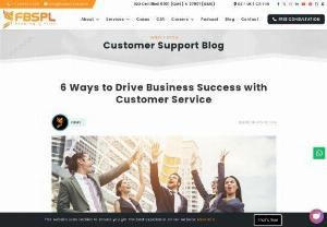 6 Ways to Drive Business Success with Customer Service - Your effective customer support is directly proportional to business success. Being given a personal touch or extra customer care even after sales completion makes your customer return to your brand again and again. 