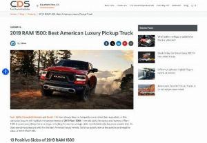 2019 Ram 1500: Luxurious Towing Champ | Car Dealership Sales - 2019 Ram 1500 4x4 has made work easy of heaviest loads with approx 14,000 miles on the odometer. Ram 1500 aka the best pickup truck has constantly proved itself with its controlled & comfortable ride, undeterred by towing demands.
 
Checkout 2019 Ram 1500 reviews, prices, features or view Ram 1500 inventory at Car Dealership Sales.
 Locate a 2019 Ram 1500 Dealer! 


Check out the best hybrid cars 2019, best compact SUV 2019