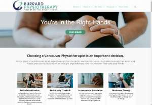 Burrard Physiotherapy - Burrard Physiotherapy is an amalgamation of two outstanding physiotherapy clinics in downtown Vancouver.