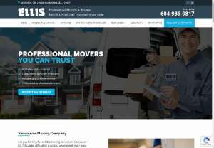 Ellis Moving - Ellis Moving is a professional mover company based in North Vancouver, Canada. We provide quality service to handle your move or relocation with expert care to and from Vancouver and anywhere in British Columbia