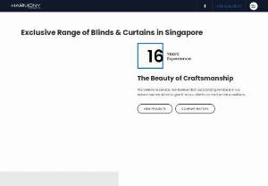 Premium Curtains and Blinds Singapore | Window Furnishing - Get high quality curtain blinds in Singapore at Harmony Furnishing Pte Ltd. We are a trusted window furnishing manufacturer and supplier. Call us now!