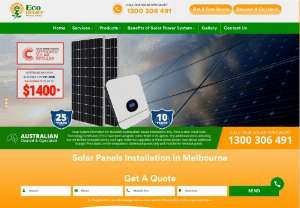Best Solar Panels Companies | Installers | Suppliers| in Melbourne - Get Your Solar Victoria From Eco Relief, home solar kits, buy solar panels, small solar power system kit, most efficient cheap solar panels service equipments, solar inverter repairs