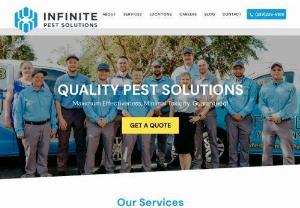 Infinite Pest Solutions - Infinite Pest Solutions is a locally-owned company who takes pride in going the extra mile for our customers. We offer a proactive, high quality service where we pay attention to the details. Our service is the best, explaining WHY we do what we do, and how you can improve any conducive conditions. || 

Address: 4602 Dorando Drive, Naples, FL 34103, USA || 
Phone: 239-202-2289
