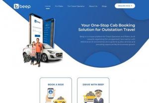 BeepNRide: online cab attachment - 
BeepNRide is an app that connects you with the Cab rental service providers. If you are traveling anywhere in India and need to hire a cab 