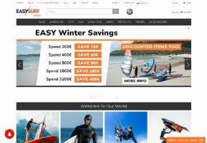 Easy Surf Shop - Warszawska 39/41, Poznań, 61028, Poland; 
+48 513 020 570 ;
Surfing, Windsurfing, Kitesurfing, SUP, Kayak, Wetsuits, Surf fashion. 
Acting as EASY SURF, we've been helping you to fulfill your Windsurfing, Kitesurfing or SUP-dreams for many years now. Surfing with us is simple. We offer gear and you surf!