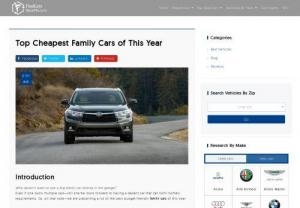 Top Cheapest Cars of This Year - Findcarsnearme - Get complete details on best cheapest family cars 2019. Check out the list of top-ranked cars for families including prices, photos, specs, variants and more at findcarsnearme.
