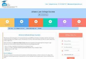 Alliance Law College Courses | Alliance University Law Courses - Get the Information on Alliance Law College Courses, Ranking, Reviews, Placements, Eligibility criteria, Application Form, Alliance University Law Courses & Admission Helpline - 9743277777