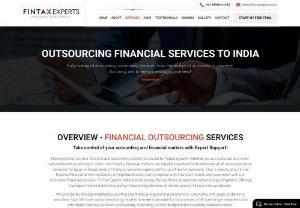 Financial Services Outsourcing Companies - We provide outsourcing bookkeeping,  payroll processing,  tax preparation,  and other accounts related services to the clients in different countries.