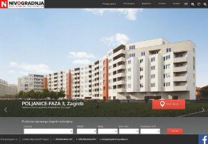 Nivogradnja - Prodaja Stanova - The company Nivogradnja d.o.o. has been founded in 1991 with private capital and has been doing business strictly within the domain of construction.