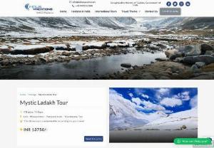 Ladakh Tour Package - Ladakh tour packages to visit popular tourist places like Shanti Stupa & Leh Market, Shey Palace, blue brackish Lake, Tea Garden, etc. And Explore the picturesque beauty, the culture of Ladakh.
