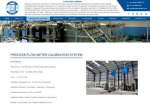 Process Flow Calibration system | Liquid Flow Calibration System - Flow Meter Calibration System - System Modules (include) Pumps with VFD / Distribution Headers / Mounting Clamps / Spacers – Reducers.