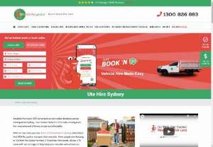 Cheap Ute Hire & Rental Sydney - Go With The Gecko - Ute hire Sydney available from convenient service station locations across Sydney or we can deliver a UTE to you! Move more for less with Go With The Gecko!