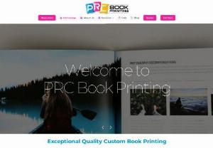 PRC Book Printing - PRC Book Printing offers affordable book printing services in the United States. Finding the right print partner either overseas printing or domestically can be a strenuous experience and we are the solution offering affordable book services for your hard cover book and perfect bound, photo & coffee table books, children's books, magazines, catalogs, calendars, flash cards, board games and many other projects. Printing from China can be daunting to say the least. 