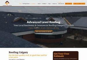 Advanced Level Roofing - Calgary roofing contractor Advanced Level Roofing is the first choice for roof repair in Calgary. We handle any type of roof replacement and roof repair. Roofing contractors in Calgary are a dime a dozen but Advanced Level Roofing has a proven track record of friendly service,  reasonable prices,  and trusted expertise. Call today for the roof repair Calgary relies on!