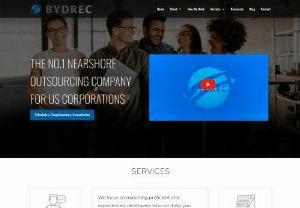 Bydrec, Inc. - Bydrec, Inc. is an outsourcing company that specializes in nearshore, dedicated software developers, that focuses on improving the productivity of companies through efficient staffing, expert developers, and collaborative partnerships. We leverage our established network of engineering talent in Colombia to bring you a dedicated team to meet your needs at a fixed monthly rate. With more than 17 years of industry experience, we know how to deliver results.
