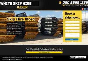 Skip Hire Ilford | Same Day Service | Low Rates - Skip Hire Ilford supply cheap skip hire services throughout Ilford. We can provide a range of skip sizes from 4 yard skips,  builders skips to RORO container skips. We are waste clearance specialists in Ilford,  whether you need a skip for construction work,  home refurbs or bulky waste items,  we can help. Book you skip in Ilford today,  we can even provide same day pickup service if required.