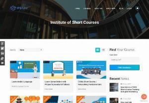 Institute of Short Courses in Lahore | IPS Uni - Apply now to our short courses such as graphic designing, web development, seo, digital marketing, modern languages etc. Complete them in few weeks.
