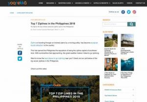 Top 7 Ziplines in the Philippines 2018 - Fly high in the sky at these awesome zipline spots in the Philippines!
